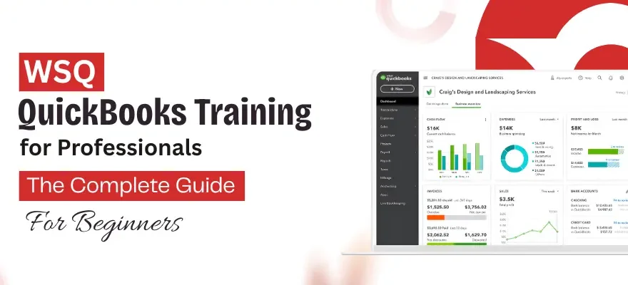 WSQ QuickBooks Training For Professionals: The Complete Guide for Beginners - Account Course